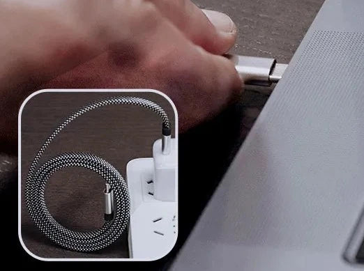 Cablu de încărcare magnetic USB to Lightning 1m